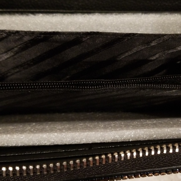 Brand New Crystal Glitter Zip Around Wallet - Picture 6 of 7